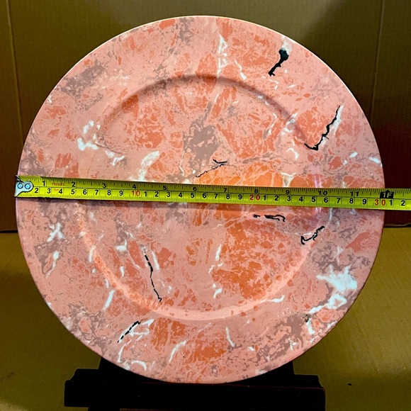 Villeroy & Boch SIENNA 12" Serving Plate /Charger Plate Marbled. Mint Condition - Picture 2 of 3